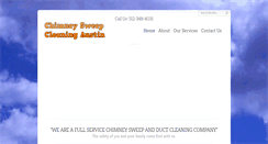Desktop Screenshot of chimneysweepcleaningaustin.com